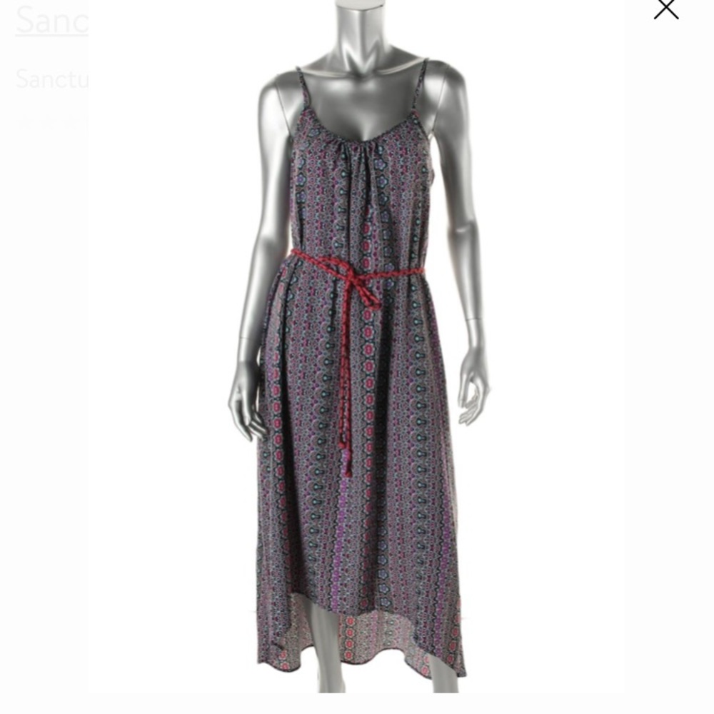 Sanctuary | Women's Sleeveless Hi-Lo Maxi Dress
